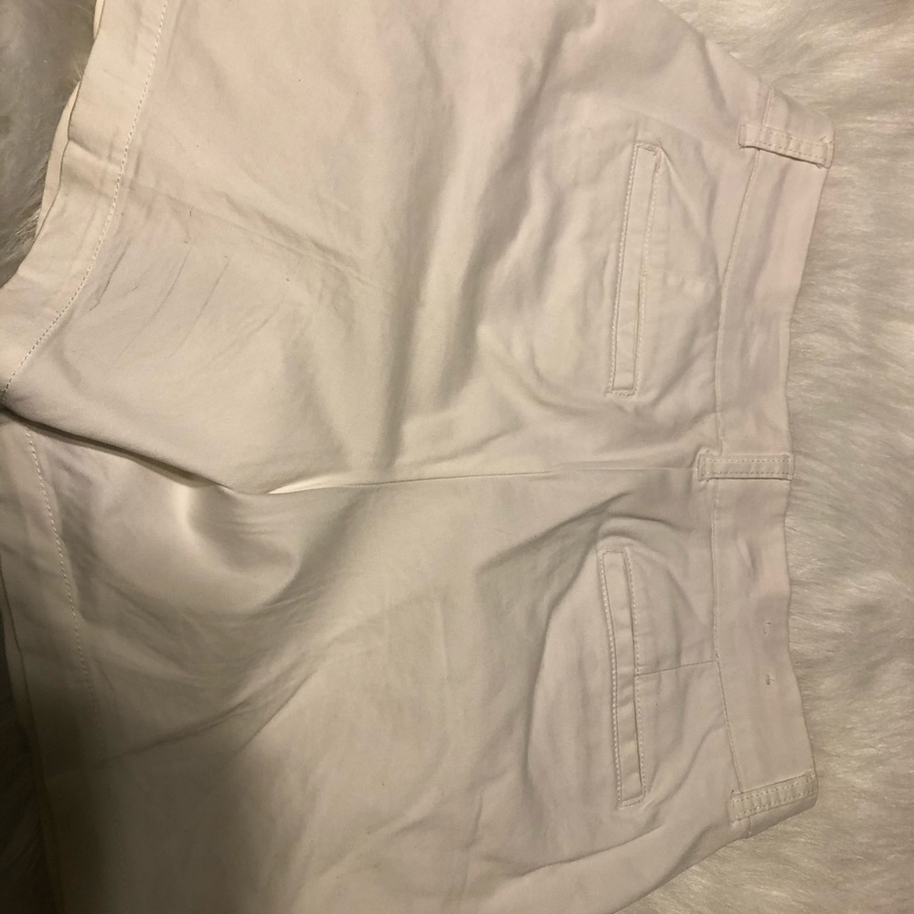 White dress shorts
